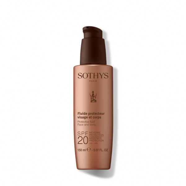 Protective fluid face and body SPF 20- Слънцезащитен флуид за лице и тяло SPF 20 Protective fluid face and body SPF 20- Слънцезащитен флуид за лице и тяло SPF 20