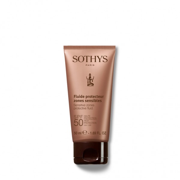 Sensitive zones protective fluid SPF 50- Слънцезащитен флуид за лице SPF 50